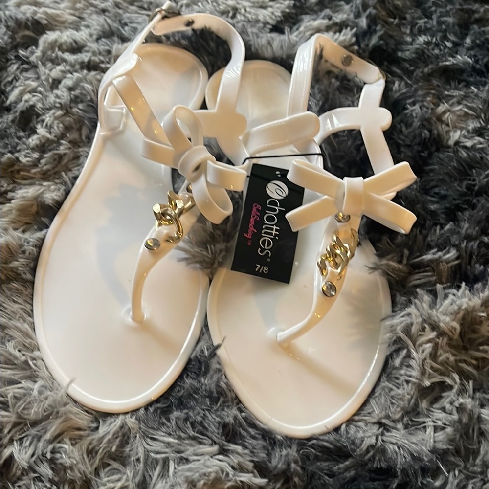 Women's White Sandals